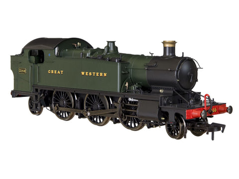 Dapol 4S-041-008D OO Gauge Large Prairie 2-6-2 3146 Great Western Green (DCC-Fitted)