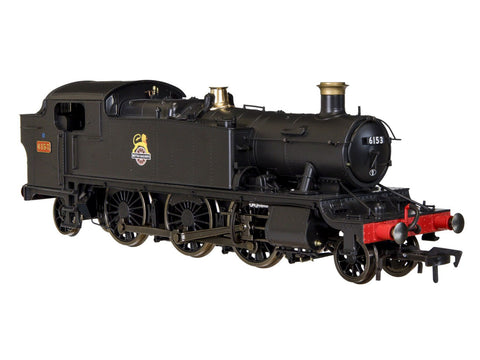 Dapol 4S-041-013D OO Gauge Large Prairie 2-6-2 6153 BR Early Black (DCC-Fitted)
