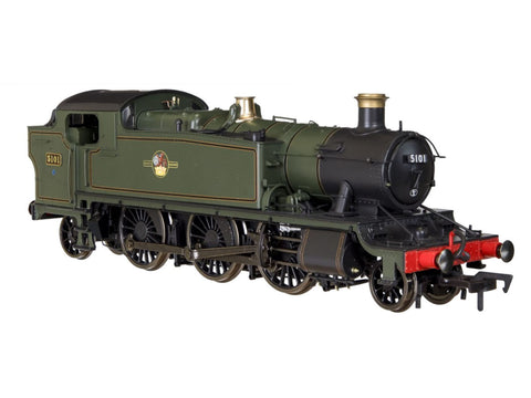 Dapol 4S-041-015S OO Gauge Large Prairie 2-6-2 5101 BR Late Lined Green (DCC-Sound)