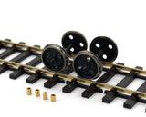 Dapol 7A-000-012 O Gauge Disc Wagon Wheels (2 Axles)