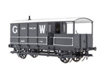 Dapol 7F-300-001 O Gauge Toad 20t Brake Van (Diagram AA15) GWR Grey 56683