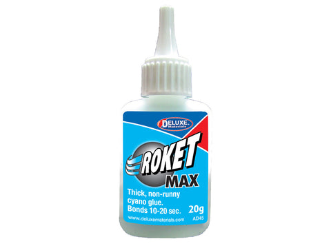 Deluxe Materials AD45 Roket Max Cyano Glue (20g)