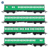 EFE Rail E86022 OO Gauge LBSCR 54ft 'Isle of Wight' 4-Coach Pack SR Malachite Green