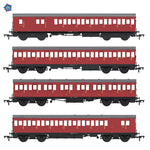 EFE Rail E86023 OO Gauge LBSCR 54ft 'Isle of Wight' 4-Coach Pack BR Crimson