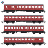 EFE Rail E86023 OO Gauge LBSCR 54ft 'Isle of Wight' 4-Coach Pack BR Crimson