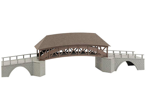 Faller 120494 HO/OO Gauge Old Timber Bridge Kit