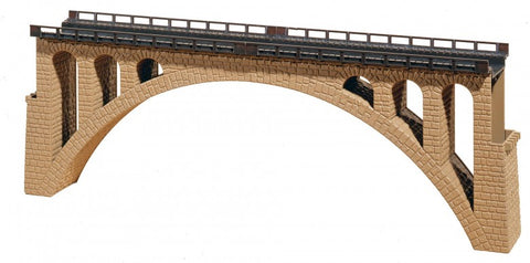 Faller 120533 HO/OO Gauge Stone Arch Bridge 355mm Kit I