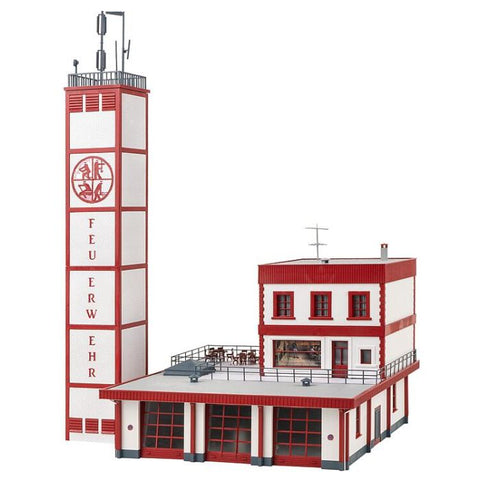 Faller 130159 HO/OO Gauge Modern Fire Station Kit