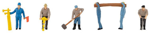Faller 151621 HO/OO Gauge Tracklayers (6) Figure Set