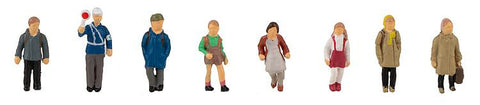 Faller 151622 HO/OO Gauge Schoolchildren (8) Figure Set