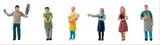 Faller 151641 HO/OO Gauge Market Sellers (6) Figure Set