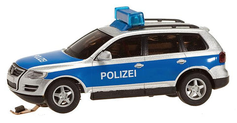 Faller 161543 HO/OO Gauge Car System VW Tourag Police with Flashing Light V