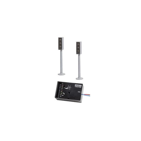Faller 161840 HO/OO Gauge Car System LED Traffic Lights (2) with Electronics