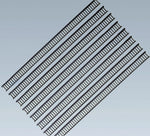 Faller 180401 HO/OO Gauge Fencing Kit 1080mm II