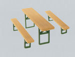 Faller 180444 HO/OO Gauge Beer Benches (40) And Tables (20) Kit