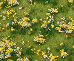 Faller 180467 HO/OO Gauge Yellow Flowering Meadow Landscape Segment 210x148x9mm