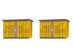 Faller 272921 N Gauge DHL Parcel Collection Lockers (2) VI