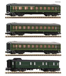 Fleischmann 6260004 N Gauge DB Express Coach Set (4) IV