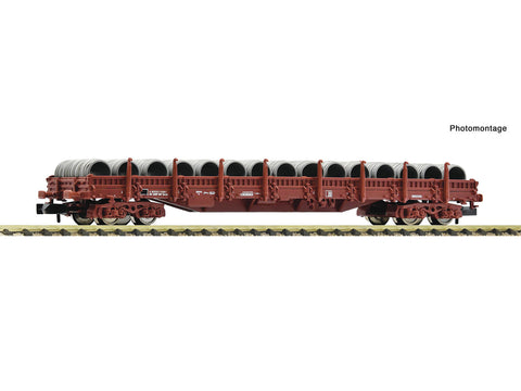Fleischmann 6660085 N Gauge SNCF Res Bogie Stake Wagon w/Steel Coil Load V