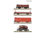 Fleischmann 6660096 N Gauge MAV Ks/Gbs/E/Zs Wagon Set (4) IV