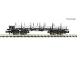 Fleischmann 6660109 N Gauge DB Remms Bogie Stake Wagon w/Metals Load IV