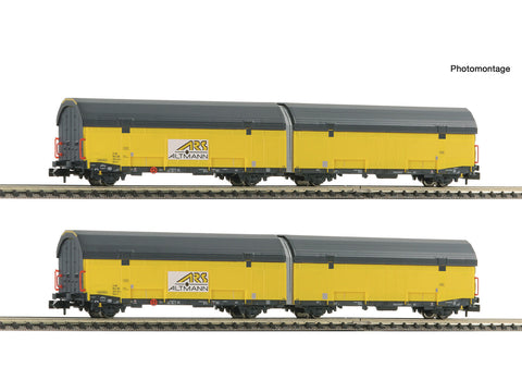 Fleischmann 6660111 N Gauge ARS Altmann Hccrrs Car Transporter Set (2) VI