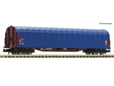 Fleischmann 6660113 N Gauge DB Rins Sliding Tarpaulin Wagon IV