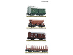 Fleischmann 6660119 N Gauge DB Pwg/Otmm64/Gmhs53/Rms Wagon Set (4) III
