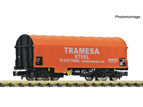 Fleischmann 6660125 N Gauge Tramesa Shimmns Sliding Tarpaulin Wagon VI