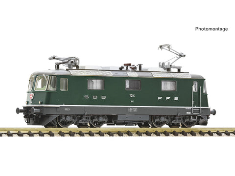 Fleischmann 732471 N Gauge SBB Re 4/4 II 11214 Electric Locomotive IV (DCC-Sound)