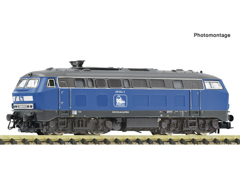 Fleischmann 7370022 N Gauge Press BR218 054-3 Diesel Locomotive VI (DCC-Sound)