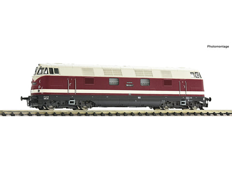Fleischmann 7370028 N Gauge DR BR118 104-9 Diesel Locomotive IV (DCC-Sound)