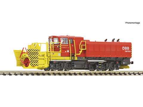 Fleischmann 7370020 N Gauge OBB Infra Beilhack Rotary Snow Blower VI (DCC-Sound)