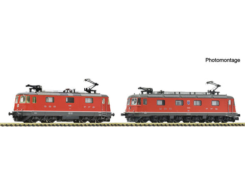 Fleischmann 7560049 N Gauge SBB Re 10/10 Double Electric Locomotive Set IV
