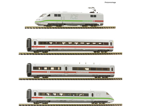 Fleischmann 7770003 N Gauge DBAG ICE2 BR402 4 Car EMU 2005 Redesign VI (DCC-Sound)