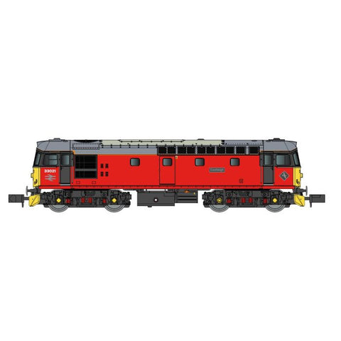 Gaugemaster GM2210601 N Gauge Class 33 021 'Eastleigh' Parcels Red