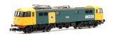 Gaugemaster GM2210801 N Gauge Class 86 235 'Novelty' BR Rainhill 150 Blue/Yellow