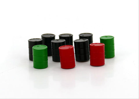 Gaugemaster GM493 OO Gauge Barrels 10pcs (Pre-Built)