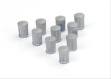 Gaugemaster GM494 OO Gauge Traditional Dustbins 10pcs (Pre-Built)