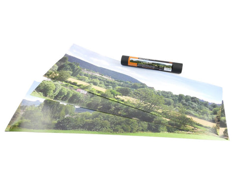 Gaugemaster GM708 OO Gauge British Town Large Photo Backscene (2744mmx304mm)