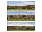 Gaugemaster GM754 N Gauge Village Small Photo Backscene (1372x152mm)