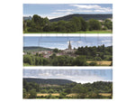 Gaugemaster GM758 N Gauge Pretty British Town Small Photo Backscene (1372x152mm)