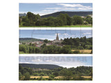 Gaugemaster GM758 N Gauge Pretty British Town Small Photo Backscene (1372x152mm)