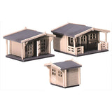 Gaugemaster GMKD1014 N Gauge Summerhouses (2) Kit