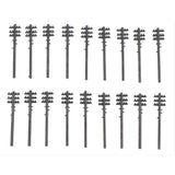 Gaugemaster GMKD14 N Gauge Telegraph Poles (18) Plastic Kit