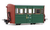 Peco GR-557B OO-9 Gauge Bug Box Coach Col. Stephens Livery No. 4