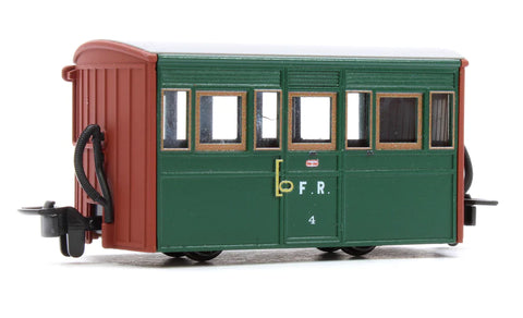 Peco GR-557B OO-9 Gauge Bug Box Coach Col. Stephens Livery No. 4