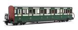 Peco GR-621A OO-9 Gauge FR Long "Bowsider" Bogie Coach-Early Preservation Green 19