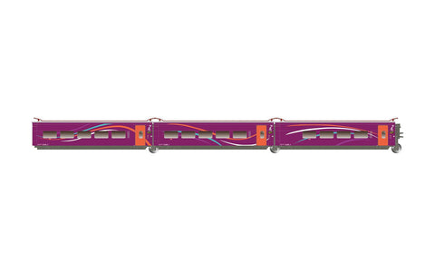 Electrotren HE3003 HO Gauge RENFE AVLO 3 Car Intermediate Car Set (3) VI