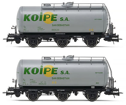Electrotren HE6022 HO Gauge RENFE Koype 3 Axle Tank Wagon Set (2) IV